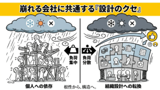 なぜ同じ環境で現場の崩れ方に「差」が出るのか？