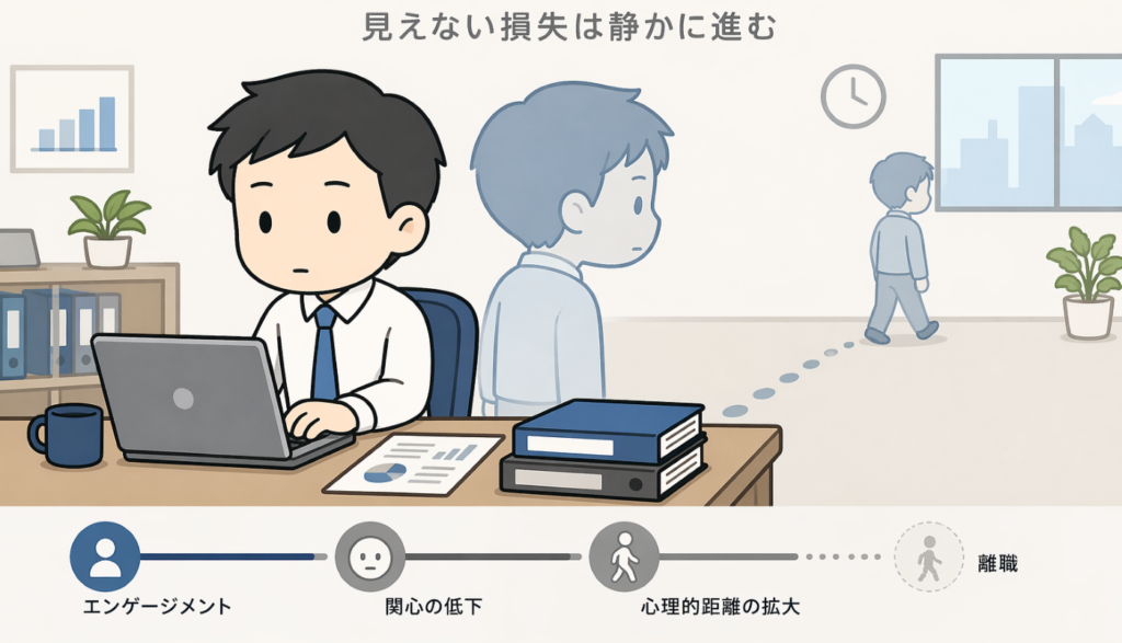 社員の離職はなぜ起きるのか
