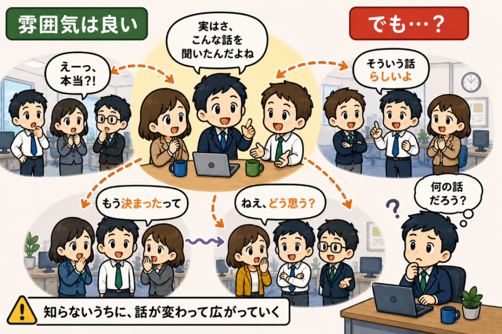 雰囲気はいいのに、なぜ人が続かないのか