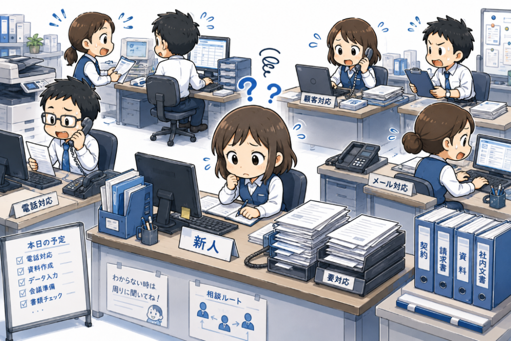 「何も教えてもらえなかった」という離職理由