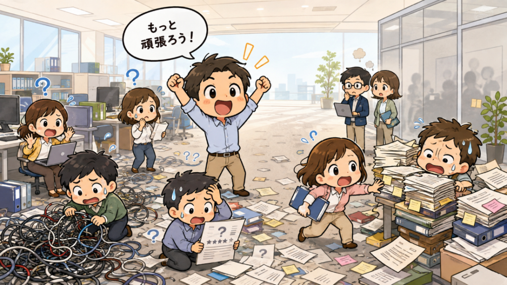 やる気を高める前に、職場から減らすべきものがある