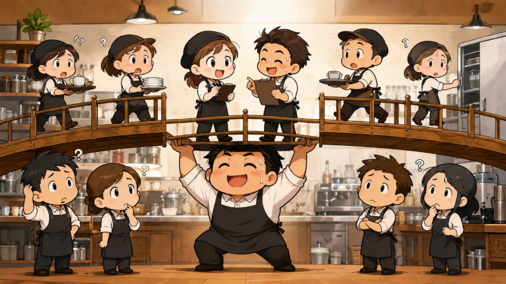 人間関係は、仕組みの代わりにはなれない